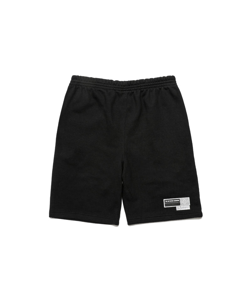 Basic Line Sweat Shorts - Black