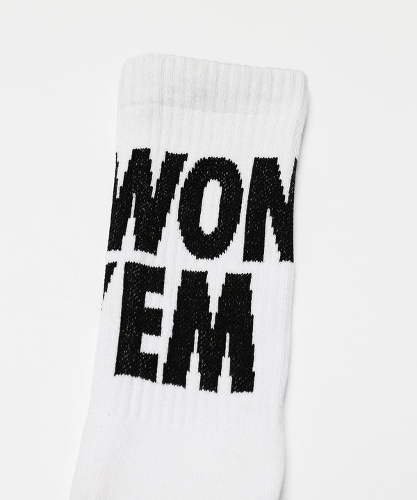 WON'EM Socks - White