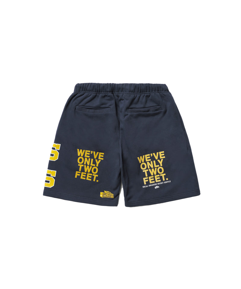 Sweat Short Pants - Navy