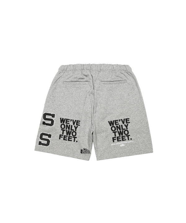 Sweat Short Pants - Gray
