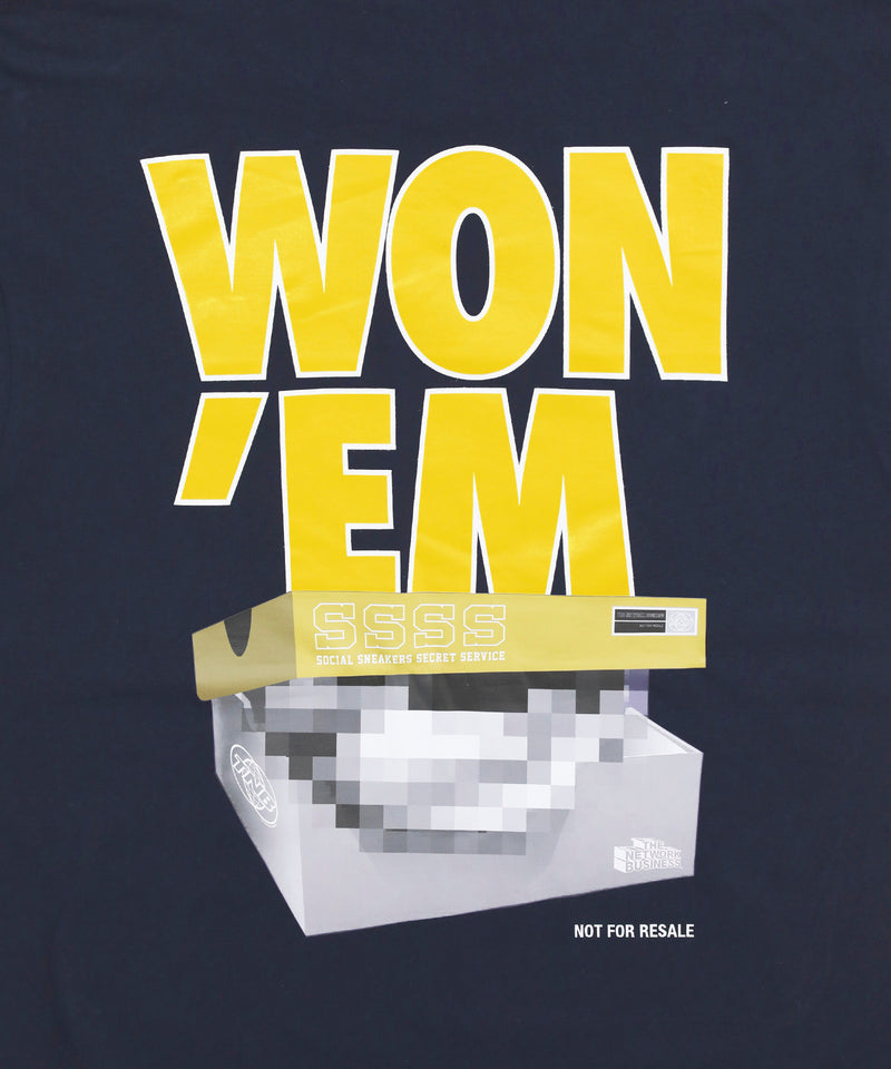 WON'EM TEE - Navy
