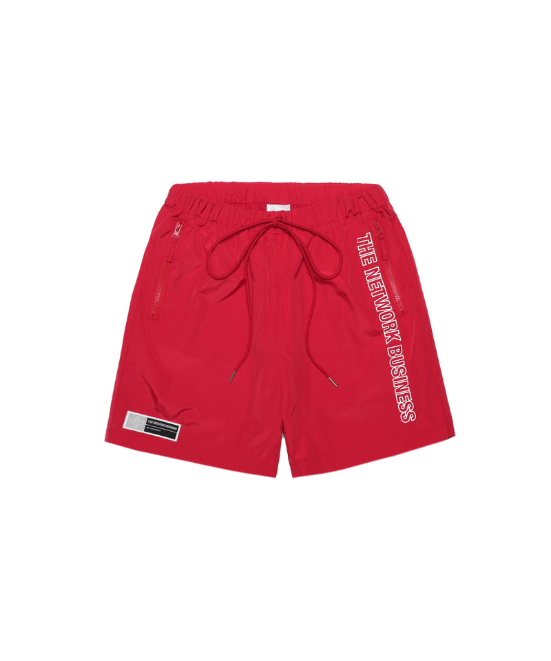 Nylon Short Pants - Red