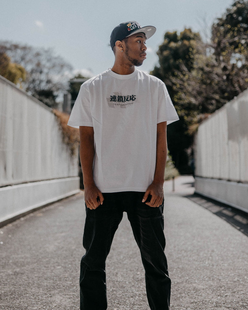 TNB CHINESE CHARACTER S/S TEE "連鎖反応"