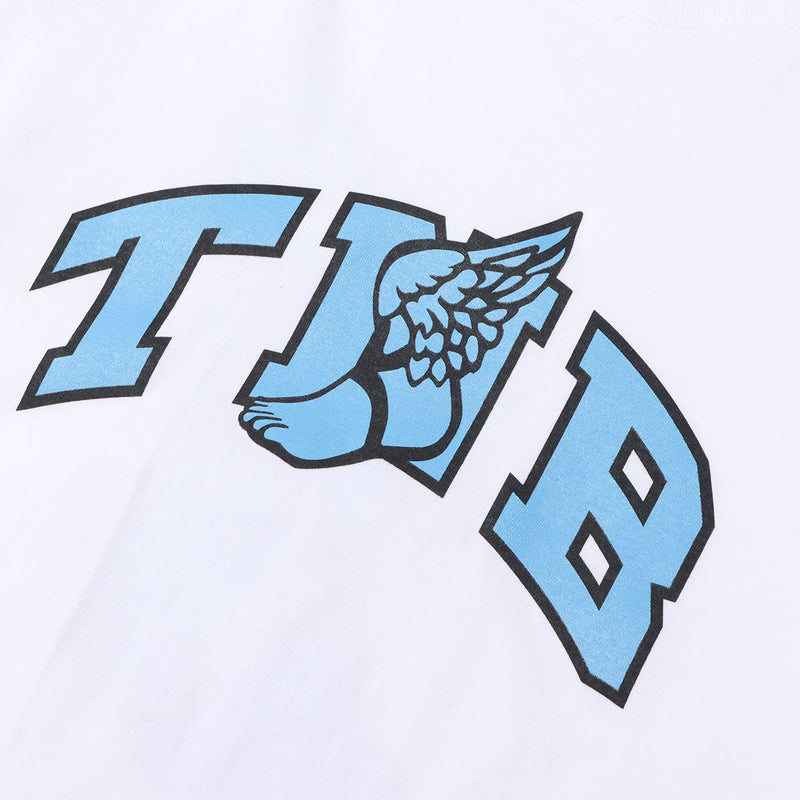 TNB WING FOOT L/S TEE (WHITE)