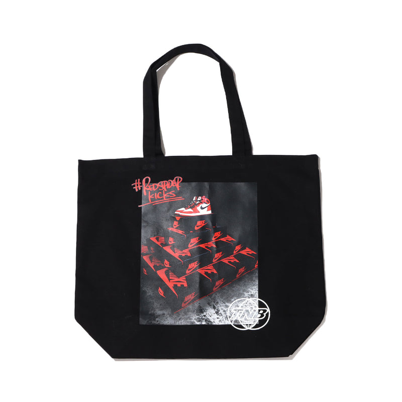 TNB x RED SPIDER KICKS SNEAKER TOWER TOTE BAG