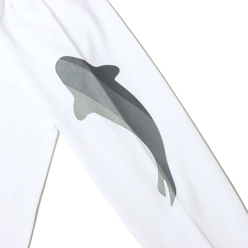TNB Wing Foot L/S Tee (White)