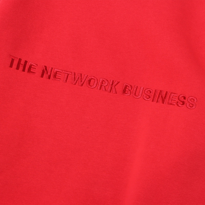 TNB EMBROIDERY CREW SWEAT (RED)